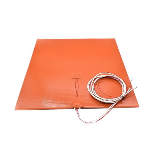 Silikon Beheizte Bett Heizung Pad Wasserdicht 220/300/310/235/400MM 24V/220V for 3D Drucker Teile Heißer Bett(400x400mm 24V 800W) von Generisch