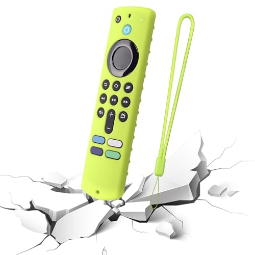 Silikon Hülle Für Fire TV Sti-ck 4k, Silikon Fernbedienungs Abdeckung, TV Fernbedienungs Schutz, Mit Fernseher Kompatible Hülle, Stoßfeste 4K Anti Fall RC Silikon Abdeckung In Einfarbiger Farbe von Generisch