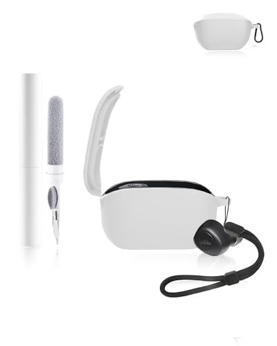 Silikon-Schutzhülle für JBL Wave Buds 2 Ohrhörer – langlebige und umweltfreundliche Bluetooth-Kopfhörerabdeckung mit präzisen Löchern und Ladekompatibilität – stoßfest, angenehme Haptik – Weiß Silikon-Schutzhülle für JBL Wave Buds 2 Ohrhörer – langlebige und umweltfreundliche Bluetooth-Kopfhörerabdeckung mit präzisen Löchern und Ladekompatibilität – stoßfest, angenehme Haptik – Weiß von Generisch