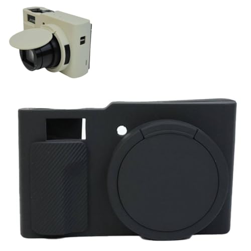 Silikonhülle kompatibel für Lumix Tz99/Zs99 Digitalkamera - Weiches Gummi für Lumix Tz99/Zs99 Schutzhülle mit abnehmbarem Objektivdeckel - rutschfest & kratzfest von Generisch