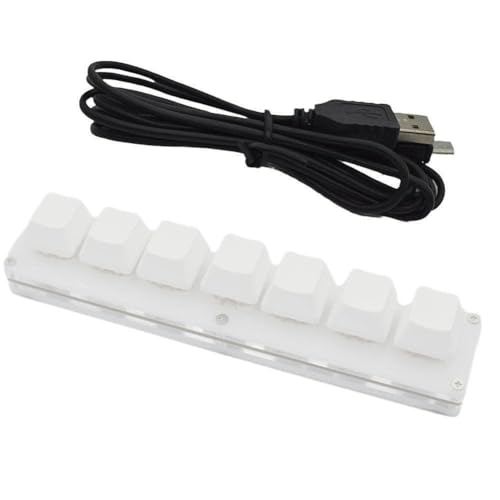 SimPad OSU Mini-Tastatur mit 7 Tasten, USB-Makroprogrammierung, Shortcut-Tastenkombination, Mechanisches Custimize-Zeichnen, Tastatur-Spiel von Generisch