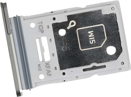 Simkartenhalter + Micro-SD Fach für Samsung Galaxy Tab S9 FE+ 5G (SM-X616), Silber von Generisch