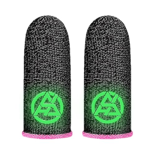 Smartphone-Fingerhülsen – flexible Fingerhülsen, Anti-Schweiß-Fingerhüllen, Daumenhülsen, Handyspiel, cool, atmungsaktiv, Daumenabdeckung für die meisten Menschen, Fingergröße, Handy Smartphone-Fingerhülsen – flexible Fingerhülsen, Anti-Schweiß-Fingerhüllen, Daumenhülsen, Handyspiel, cool, atmungsaktiv, Daumenabdeckung für die meisten Menschen, Fingergröße, Handy von Generisch