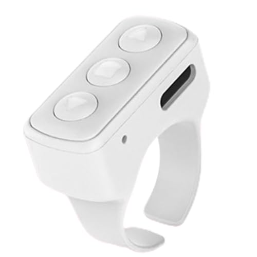 Smartphone -Ring -Clicker - Drahtloser -Controller, Finger Touch Remote -Gerät | Compact Wearable Button Für Medienwiedergabe, Selfie Snapper -Tool, Universelle Unterstützung Für Andr Smartphone -Ring -Clicker - Drahtloser -Controller, Finger Touch Remote -Gerät | Compact Wearable Button Für Medienwiedergabe, Selfie Snapper -Tool, Universelle Unterstützung Für Andr von Generisch