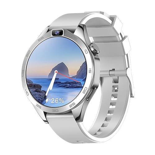 Smartwatch mit 4G-Konnektivität, großem 1,85-Zoll-Rund-HD-Bildschirm, Dual-Kamera für Videoanrufe, GPS-Tracking, Gesundheitsüberwachung für Android, unterstützt App-Downloads Smartwatch mit 4G-Konnektivität, großem 1,85-Zoll-Rund-HD-Bildschirm, Dual-Kamera für Videoanrufe, GPS-Tracking, Gesundheitsüberwachung für Android, unterstützt App-Downloads von Generisch