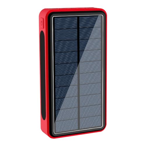 Solar Powerbank 50000mAh - Effizientes Solar Ladegerät Handy USB/Typ C Ausgang Schnellladegerät | Wireless Panel mit LED Taschenlampen | Funktion Camping Licht Handy Powerbank Solar Powerbank 50000mAh - Effizientes Solar Ladegerät Handy USB/Typ C Ausgang Schnellladegerät | Wireless Panel mit LED Taschenlampen | Funktion Camping Licht Handy Powerbank von Generisch