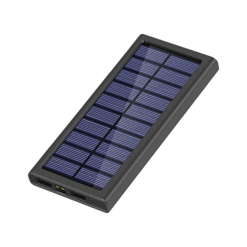 Solarpanel-Powerbank, Handy-Ladegerät, 10000 mAh, tragbare Powerbank, externer Akku für Outdoor, Wandern, Reisen, Camping, Zuhause Solarpanel-Powerbank, Handy-Ladegerät, 10000 mAh, tragbare Powerbank, externer Akku für Outdoor, Wandern, Reisen, Camping, Zuhause von Generisch