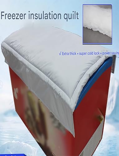 Sonnenschutz for Kühlschränke, Isolierabdeckung, wetterfester Kühlschrankschutz, Sonnenschutz for Kühlschränke, gewerbliche Gefrierschrankabdeckung(110x60cm/43.3x23.6in) von Generisch
