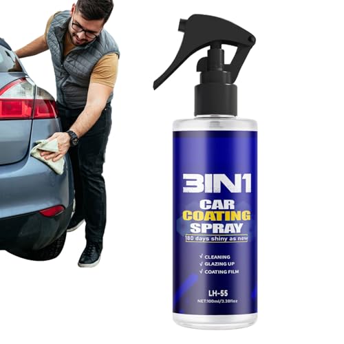 Sprühversiegelung,Nanotechnologie Lackreparatur-Spray | UV-Schutz Hydrophobes Versiegelungsmittel Für Scheinwerfer Boote Motorräder Wohnmobile Fenster Spiegel Türen von Generisch