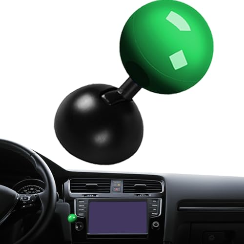 Start Stop Abdeckung Wippe für Auto, Ein Startknopf Joystick für Automotoren, 2024 Neues Metallauto -to-Start Hebel Ball, Kreative Kugelstangen -to-Start Zündknopf für Auto Zubehör von Generisch