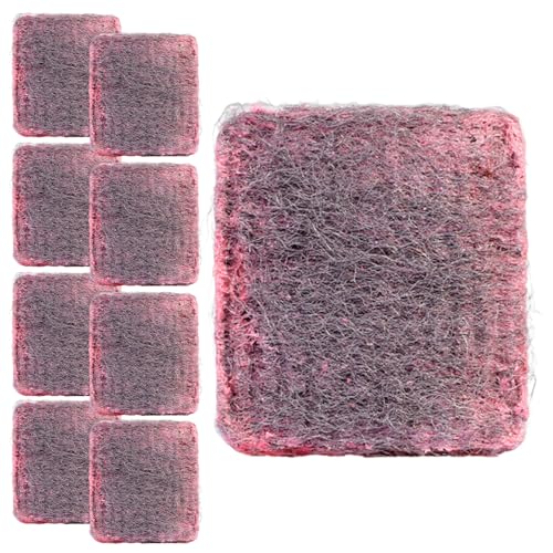 Steel Wool Scrub Pads, Heavy Duty Soap Sponges for Stubborn Grease Removal, 2.36 Inches Rust Cleaning, Kitchen Accessories, Dishwashing Supplies, Pans, Ovens, Grills and Sinks von Generisch