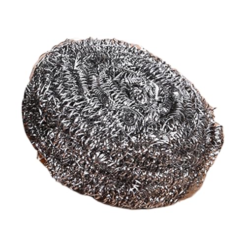 Steel Wool Scrubber - Stainless Steel Scourers Scrubber Pad | Dish Cleaning Scrubber | Non-Scratch | Multipurpose Home Cleaning Supplies For Dishwashing Oven Grill Cookware | Easy Scouring For Tough von Generisch