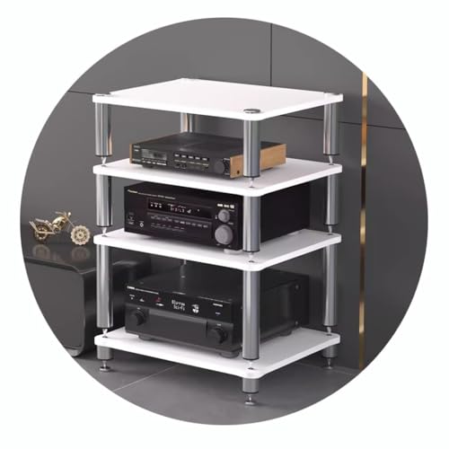 Stoßdämpfendes AV-Regal für Audio-Video-Komponenten, HIFI-Ständer mit stabiler Konstruktion für Plattenspieler und Schränke Stoßdämpfendes AV-Regal für Audio-Video-Komponenten, HIFI-Ständer mit stabiler Konstruktion für Plattenspieler und Schränke von Generisch