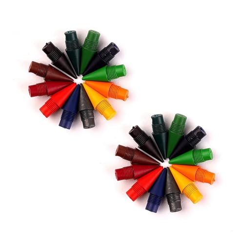Swify Zauberbleistifte, 12 Stück Swify Buntstifte, Wiederverwendbarer Everlasting Bleistift Mit eingebautem Radiergummi, Swyvi Bleistifts, Tintenlose Ewigr Bleistifte (Nur zwei Sätze Ersatzspitzen) von Generisch