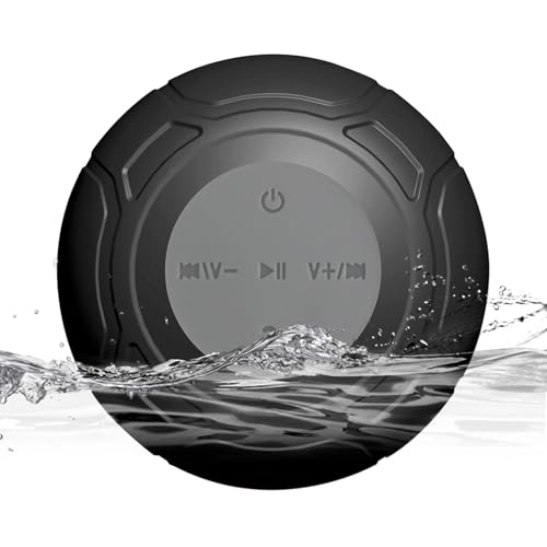 Swimmingpool -Lautsprecher, Typ-C-Ladung Wireless Lautsprecher IPX5 wasserdichte Outdoor-Elektronik - Eingebaute Mikrofon tragbare kleine Elektronik für Badezimmer, Swimmingpool -Lautsprecher, Typ-C-Ladung Wireless Lautsprecher IPX5 wasserdichte Outdoor-Elektronik - Eingebaute Mikrofon tragbare kleine Elektronik für Badezimmer, von Generisch