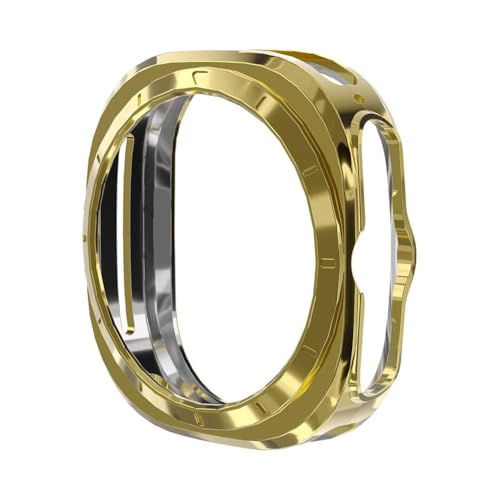TPU-Schutzhülle für Samsung Galaxy Watch 7, 47 mm, galvanisiert, Smartwatch-Rahmen, hohl, TPU-Stoßdämpferschale TPU-Schutzhülle für Samsung Galaxy Watch 7, 47 mm, galvanisiert, Smartwatch-Rahmen, hohl, TPU-Stoßdämpferschale von Generisch