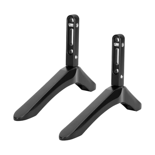 TV -Beine, TV -Standtischtisch - Metal Tabletop: Erlebnis eines entspannenden und angenehmen TV gn: Um ein entspanntes und angenehmes Fernseherlebnis zu erzielen, sind die Sockelbeine ergonomisch entw von Generisch