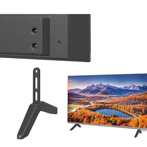 TV-Sockel Füße Universal Tv Standfuß mit Schraube Standfuß Fernseher für 32 bis 65 Zoll Flache Gebogene Smart TV Schwarzer Tv-Standfuß Stabil Standfuss Geeignet für Loch Abstand 20 bis 55 mm TV-Sockel Füße Universal Tv Standfuß mit Schraube Standfuß Fernseher für 32 bis 65 Zoll Flache Gebogene Smart TV Schwarzer Tv-Standfuß Stabil Standfuss Geeignet für Loch Abstand 20 bis 55 mm von Generisch