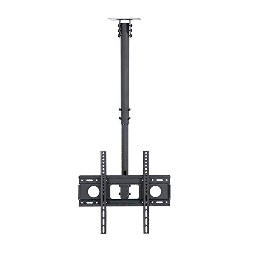 TV-Wandhalterung, verstellbar, neigbar, schwenkbar, passend für Fernseher bis zu 400 x 400 mm, ideal für Einkaufszentren, Arbeitsplätze und Straßengeschäfte, schlankes schwarzes Design, 1 m von Generisch