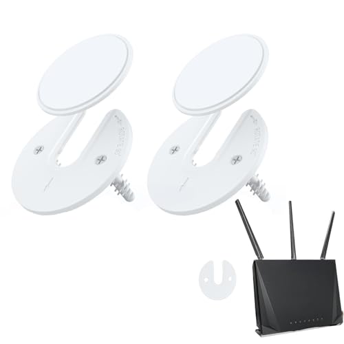 Tablet-Wandhalterung – Desktop-Halterung für Wandmontage – Tablet zur Wandmontage – 90-Grad-Drehtisch für WLAN-Routinen und Lesegeräte Wandhalterung von Generisch