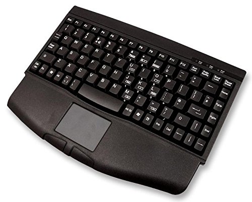 Tastatur, kabelgebunden, Mini, USB, Tastaturen, Computerprodukte (KYBAC540-USBBLK) 1 Stück von Generisch
