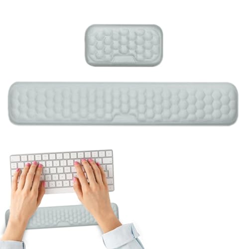 Tastatur-Handgelenkauflage | Bequeme Schaumstoff-Handgelenkauflage | Ergonomische niedliche Tastaturauflage, rutschfeste Schreibtisch-Handgelenkauflage, Spiel-Handgelenkauflage für Spiel, Laptop Tastatur-Handgelenkauflage | Bequeme Schaumstoff-Handgelenkauflage | Ergonomische niedliche Tastaturauflage, rutschfeste Schreibtisch-Handgelenkauflage, Spiel-Handgelenkauflage für Spiel, Laptop von Generisch