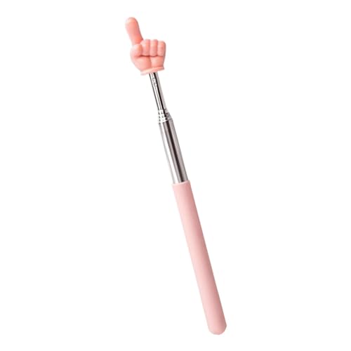 Teacher Pointer Stick, Extendable Handheld Pointer, Durable Teaching Aid, 8.39 in Lightweight and Comfortable Grip, Ideal for Kindergarten, Bildung und Klassenzimmer Instruction von Generisch
