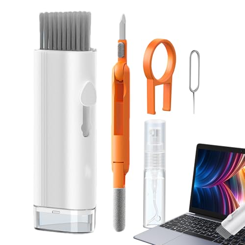 Tech -Reinigungskit, Tastaturreinigungskit - Computer Multifunktional Screen Tech Gadget Reinigungswerkzeug - Tragbare professionelle Anti -statische Wiederverwendbare Tools für Wartungsmobile von Generisch