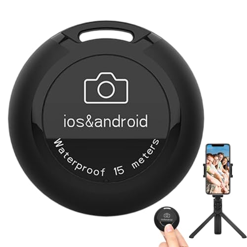 Telefon Selfie Remote - Handheld Wireless Selfie -Taste | Schnellpaarung wasserdichte Video -Clicker | bluetoothh -Selfie -Fernbedienung für Reisen, Gruppenfotos, Fotografieliebhaber und Snapper Telefon Selfie Remote - Handheld Wireless Selfie -Taste | Schnellpaarung wasserdichte Video -Clicker | bluetoothh -Selfie -Fernbedienung für Reisen, Gruppenfotos, Fotografieliebhaber und Snapper von Generisch