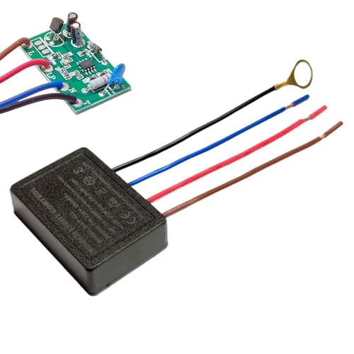 Touch-Sensor-Dimmer, Touch-Lampen-Ersatzsensor, Touch-Lampensensor 3-Wege-Dimmlichtdimmer, Steuermodul Stufenloser multifunktionaler Ersatzsensor für Wandleuchten Touch-Sensor-Dimmer, Touch-Lampen-Ersatzsensor, Touch-Lampensensor 3-Wege-Dimmlichtdimmer, Steuermodul Stufenloser multifunktionaler Ersatzsensor für Wandleuchten von Generisch