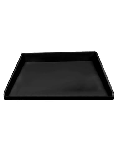 Tragbare Silikonmatte for Klimaanlagen mit erhöhten Kanten, verhindert Wasserlecks und Bodenschäden durch elektrische Geräte wie Eismaschine, Luftbefeuchter und Mini-Kühlschrank(60X60CM/23.6X23.6in) von Generisch