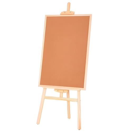 Tragbare stehende Pinnwand für Büro, Zuhause und Schule, 91,4 x 121,9 cm, Holzrahmen, Korktafel mit kostenloser Hardware, ideal für Ankündigungen und Notizen Tragbare stehende Pinnwand für Büro, Zuhause und Schule, 91,4 x 121,9 cm, Holzrahmen, Korktafel mit kostenloser Hardware, ideal für Ankündigungen und Notizen von Generisch