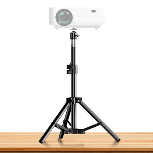 Tragbarer Schwenk-Neiger – faltbarer Projektorständer, Stativ-Projektor-Laptop, verstellbarer einziehbarer Ständer, Nachttisch, Boden, Schreibtisch, Verwendung für Heimstudio, Theater Tragbarer Schwenk-Neiger – faltbarer Projektorständer, Stativ-Projektor-Laptop, verstellbarer einziehbarer Ständer, Nachttisch, Boden, Schreibtisch, Verwendung für Heimstudio, Theater von Generisch