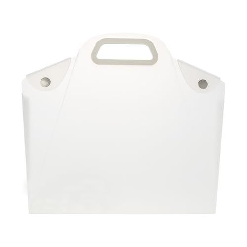 Transparent Folder, Clear Project Folder, Document Organizer, Waterproof Reusable, Portable Carrying Case, Office School Home Use, 13.78x12.4x1.85 von Generisch