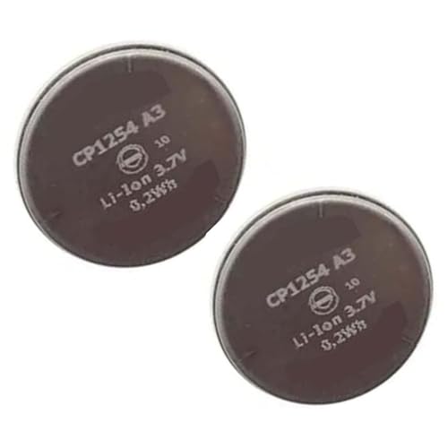 Trconelectron 60mAh 2PCS CP1254 (A3) Ersatz Akku Kompatibel mit WF-1000X WF-SP900 WF-SP700N WF-XB700 Wireless Headphones von Generisch