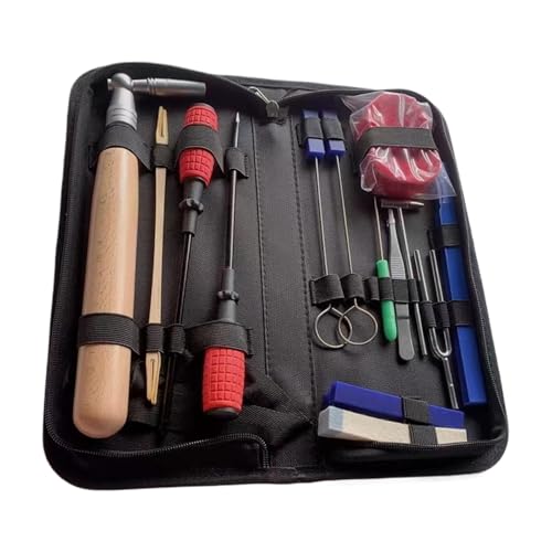Tuning-Kit - Tuning | Klavier-Tuning-Kit, Stummes Hammer-Trimmen Pinzette für den Gurt des Gabelschraubendrehers, Designgriff Ecken Kit Stummes Hammer für p Tuning-Kit - Tuning | Klavier-Tuning-Kit, Stummes Hammer-Trimmen Pinzette für den Gurt des Gabelschraubendrehers, Designgriff Ecken Kit Stummes Hammer für p von Generisch