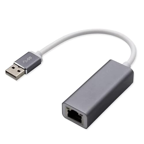 USB-A to Ethernet RJ45 Adapter Hub LAN Kabel Mac Win 100 Mbits von Generisch