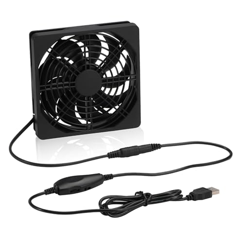 USB-Lüfter mit Geschwindigkeitsregelung, 5 V, 0,2 A, 2000 U/min, 2 Kugellager, für Workstations und Server, 12 cm USB-Lüfter mit Geschwindigkeitsregelung, 5 V, 0,2 A, 2000 U/min, 2 Kugellager, für Workstations und Server, 12 cm von Generisch