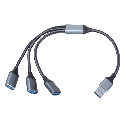 USB Y Splitter Kabel USB Power Splitter Kabel USB 2.0 Stecker auf 3 USB Buchse Splitter Kabel Laden Datenübertragung USB Y Splitter Kabel USB Power Splitter Kabel USB 2.0 Stecker auf 3 USB Buchse Splitter Kabel Laden Datenübertragung von Generisch