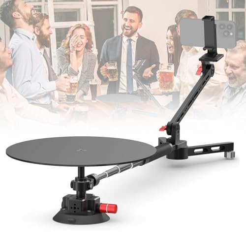 Um 360 Grad drehbarer Kameraschieber für Panorama-Aufnahmen, Fotografie-Plattenspieler-Stabilisator für reibungslose Video- und Fotoaufnahmen Um 360 Grad drehbarer Kameraschieber für Panorama-Aufnahmen, Fotografie-Plattenspieler-Stabilisator für reibungslose Video- und Fotoaufnahmen von Generisch