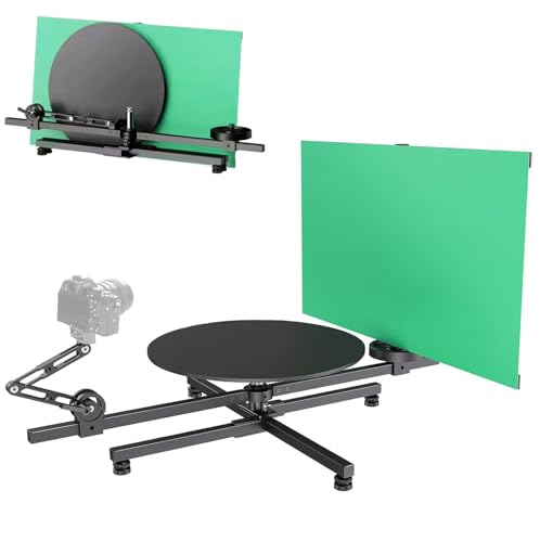 Um 360 Grad drehbarer Plattenspieler für professionelle Produktfotografie, Multi-Winkel-verstellbare Kameraplattform, ideal für Panoramaaufnahmen Um 360 Grad drehbarer Plattenspieler für professionelle Produktfotografie, Multi-Winkel-verstellbare Kameraplattform, ideal für Panoramaaufnahmen von Generisch