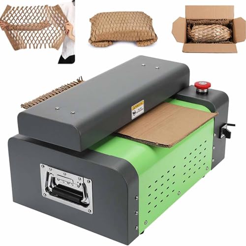 Umweltfreundliche Papier-Wabenverpackungsmaschine, verwandelt Altkarton in schützende Polsterung, ideal für Versand und Umzug Umweltfreundliche Papier-Wabenverpackungsmaschine, verwandelt Altkarton in schützende Polsterung, ideal für Versand und Umzug von Generisch