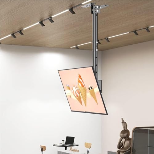 Universal Deckenhalterung TV Halterung mit 360 Grad Drehung und Neigung, Verstellbar für 26-60 Zoll Bildschirme, Perfekt für platzsparende und optimale Betrachtungswinkel Universal Deckenhalterung TV Halterung mit 360 Grad Drehung und Neigung, Verstellbar für 26-60 Zoll Bildschirme, Perfekt für platzsparende und optimale Betrachtungswinkel von Generisch