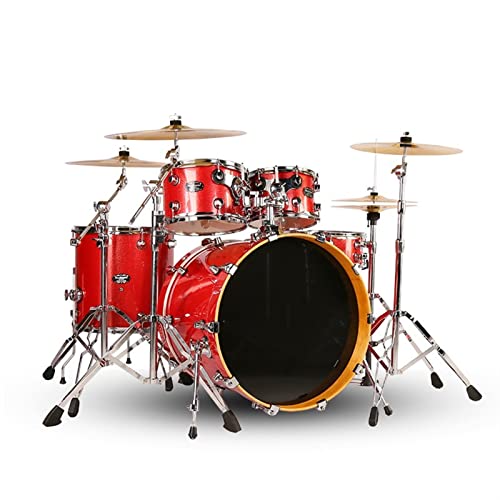 Universal Schlagzeug Set für Erwachsene und Anfänger, 5 Drums und 4 Becken, perfekt zum Üben und Lernen Universal Schlagzeug Set für Erwachsene und Anfänger, 5 Drums und 4 Becken, perfekt zum Üben und Lernen von Generisch