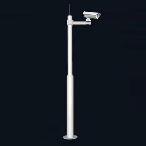 Universelle CCTV-Kamera-Halterung für den Außenbereich, robuste, verstellbare Stange und Bodenständer, wetterfest, um 360° drehbar, Metallgestell für Sicherheits-Überwachungskameras (Größe: Höhe 200 Universelle CCTV-Kamera-Halterung für den Außenbereich, robuste, verstellbare Stange und Bodenständer, wetterfest, um 360° drehbar, Metallgestell für Sicherheits-Überwachungskameras (Größe: Höhe 200 von Generisch