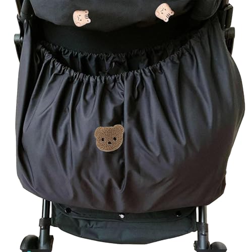 Universelle Kinderbeutel | Schöner Bärenmuster Baby Kinderwagen -Halter Organisator, Hanging Baby Trolley Bag kompatibel mit den meisten Kinderwagen, multifunktionale große Kapazität verhindern, DASS von Generisch