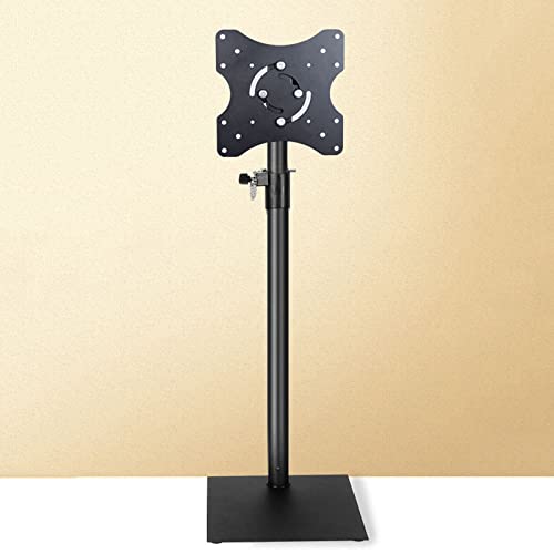 Universeller Boden-TV-Ständer mit verstellbarer Halterung, um 360 ° drehbar, für 66-165 cm große Fernseher, höhenverstellbare Basis, perfekt für Wohnzimmer-Unterhaltung und stilvolles Design. von Generisch