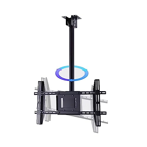 Universeller mobiler TV-Ständer mit Rollen, höhenverstellbar, für 55-90 Zoll LED-LCD-Bildschirme, rollbarer Bodenständer, 100 kg Kapazität, perfekt für Zuhause und Büro Universeller mobiler TV-Ständer mit Rollen, höhenverstellbar, für 55-90 Zoll LED-LCD-Bildschirme, rollbarer Bodenständer, 100 kg Kapazität, perfekt für Zuhause und Büro von Generisch