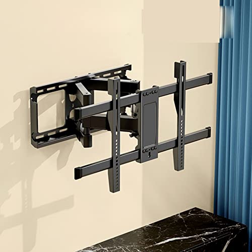 Universeller mobiler TV-Ständer mit Rollen, verstellbarer Trolley für 152,4–254 cm (60–100 Zoll) LED-LCD-Plasma-Fernseher, 100 kg Kapazität, rollbarer TV-Wagen für Zuhause und Büro von Generisch