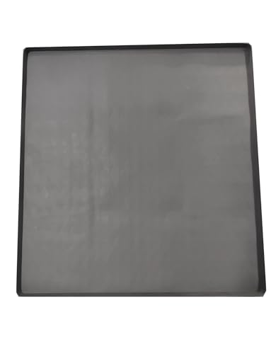 Unterlage for die Waschmaschine, multifunktionaler Kühlschrank-Bodenschutz, Gefriermatten-Pads, Kühlschrankmatte, 23,6 × 23,6 Zoll Mini-Kühlschrank-Silikonmatte mit erhöhten Kanten(23.6x19.7in) von Generisch